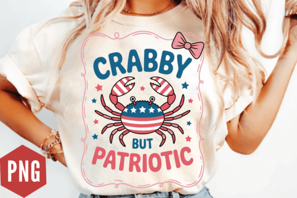 4th of July Summer Patriotic Crabby Crab: A Design Deep Dive