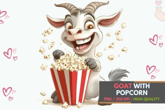 Adorable Goat PNG Clipart: Perfect for Creative Projects