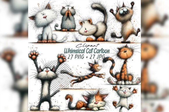 Whimsical Cat Clipart Bundle: A Designer's Guide